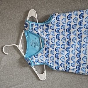 Little Sleepies Sleepy Bag Blue Rainbows